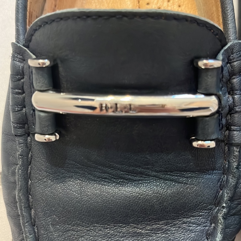 Lauren Ralph Lauren genuine leather Caliana driving loafers - Picture 3 of 7